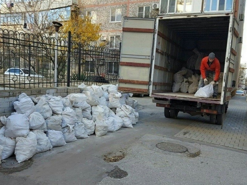 вывоз строительного мусора с грузчиками Краснодар